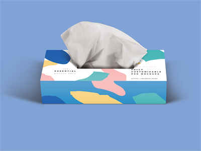 抽纸样机抽纸包装样机