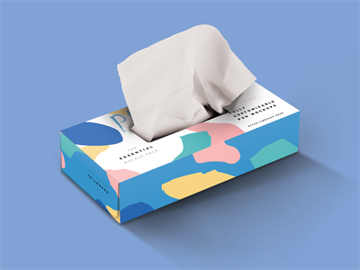 抽纸样机抽纸包装样机