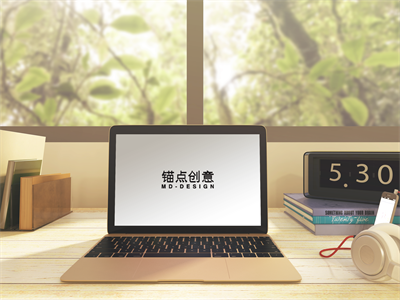 电脑屏幕样机WEB界面样机电脑场景