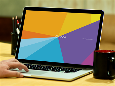 电脑屏幕样机WEB界面样机电脑场景苹果电脑