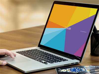 电脑屏幕样机WEB界面样机电脑场景苹果电脑