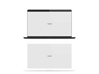 电脑屏幕界面web页样机