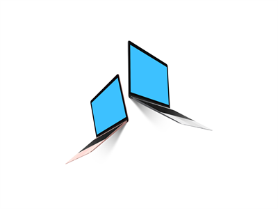 电脑屏幕界面web页样机