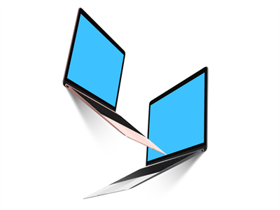 电脑屏幕界面web页样机