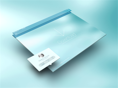 电脑屏幕界面web页样机