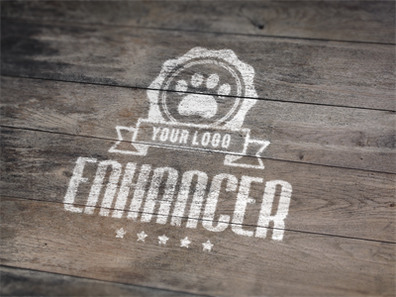 logo展示场景样机logo样机