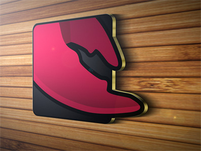 logo展示场景样机logo样机