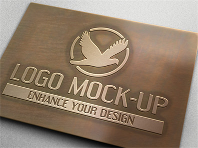 logo展示场景样机logo样机