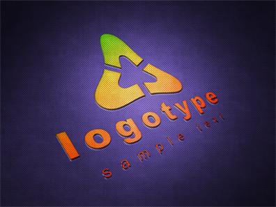 logo展示场景样机logo样机