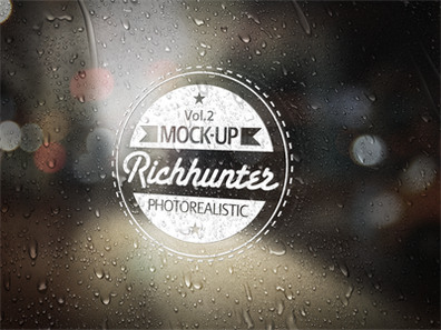 logo展示场景样机logo样机