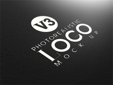 logo展示场景样机logo样机