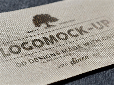 复古标签样机logo样机吊牌样机