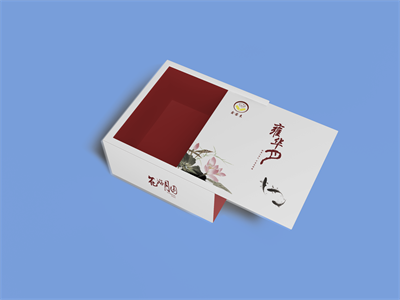 中国风礼包礼盒样机水果箱零食箱过年礼盒样机