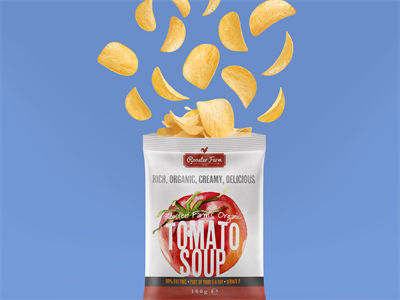 薯片包装袋膨化食品包装袋样机