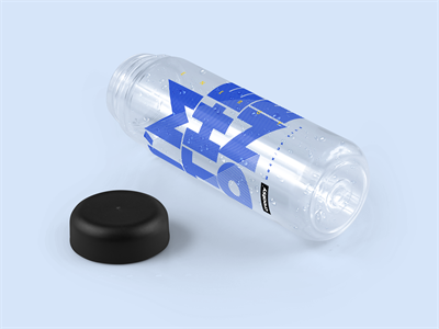 便携水瓶样机玻璃瓶样机