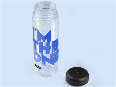 便携水瓶样机玻璃瓶样机