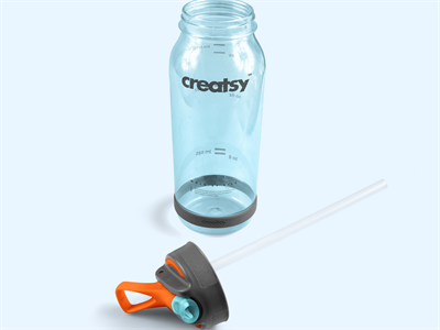 便携水瓶样机玻璃瓶样机