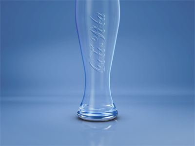 透明玻璃杯果汁酒杯LOGO样机