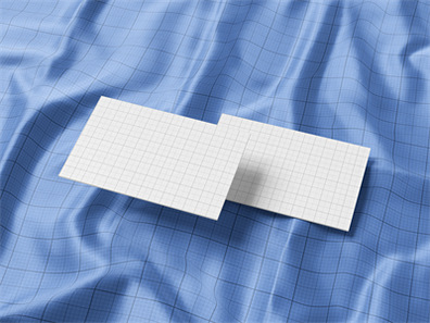 文创丝巾丝绸披巾布料褶皱样机效果图PSD智能贴图模板设计素材