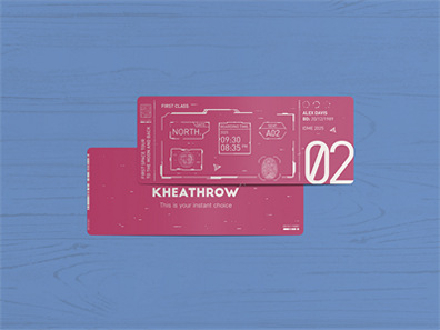 演唱会门票优惠券机票代金券样机效果图展示PSD智能贴图设计素材