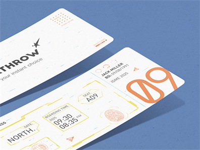 演唱会门票优惠券机票代金券样机效果图展示PSD智能贴图设计素材