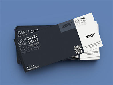 演唱会门票优惠券机票代金券样机效果图展示PSD智能贴图设计素材