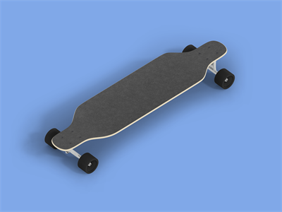 滑板样机