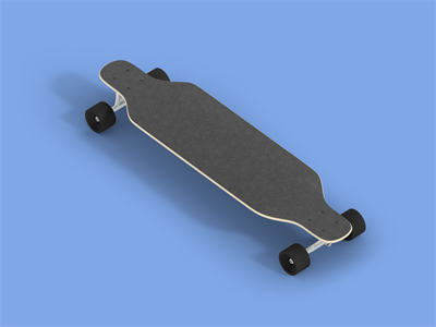 滑板样机