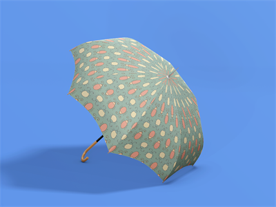 雨伞样机