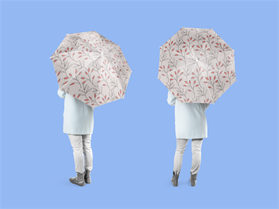 雨伞样机