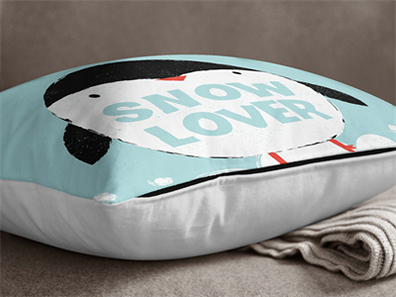 枕头抱枕靠枕样机