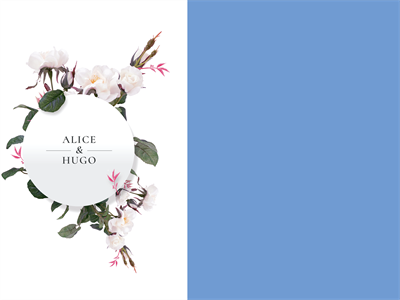 结婚请帖贺卡婚礼卡片婚庆晚会喜宴浪漫唯美PSD