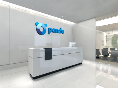 前台公司企业门牌背景墙logo墙办公室会议室logo场景样机