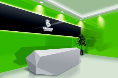 前台公司企业门牌背景墙logo墙办公室会议室logo场景样机