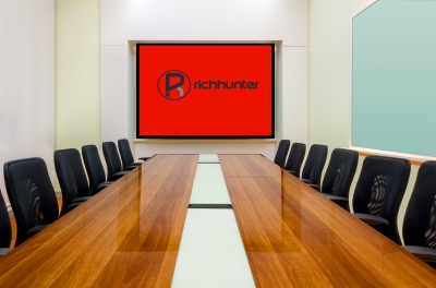 前台公司企业门牌背景墙logo墙办公室会议室logo场景样机