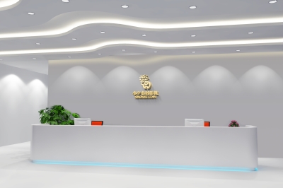 前台公司企业门牌背景墙logo墙办公室会议室logo场景样机