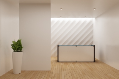 前台公司企业门牌背景墙logo墙办公室会议室logo场景样机