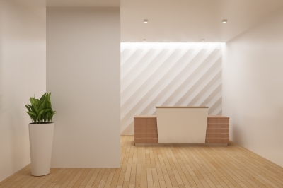 前台公司企业门牌背景墙logo墙办公室会议室logo场景样机