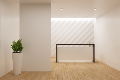 前台公司企业门牌背景墙logo墙办公室会议室logo场景样机