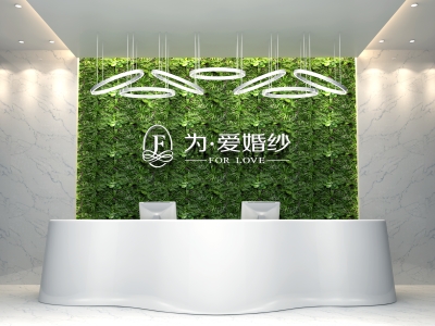 前台公司企业门牌背景墙logo墙办公室会议室logo场景样机