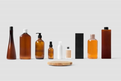 化妆品vi样机护肤品瓶子洗发水沐浴露