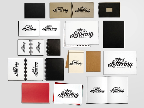 记事本信纸样机