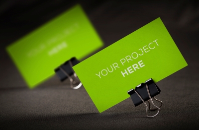 办公样机名片卡片记事本