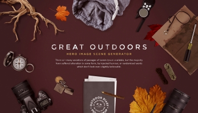 户外装备背景户外用品配图户外元素