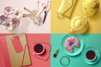 时尚场景配图甜甜圈