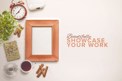 时尚场景相框闹钟