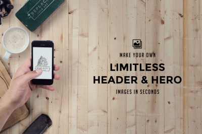 时尚配图logo样机手持手机配图