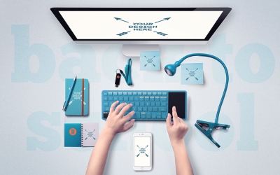 学习场景学习元素背景