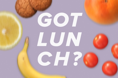 香蕉西红柿元素配图