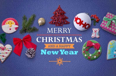 圣诞节元素圣诞节背景配图